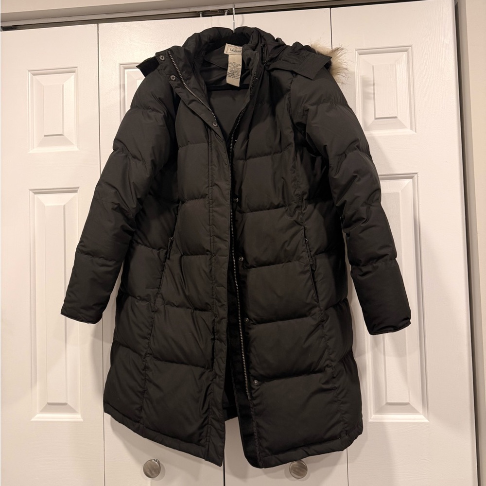 L.L. Bean Women's Ultrawarm Coat, Three Quarter Length, Black XL